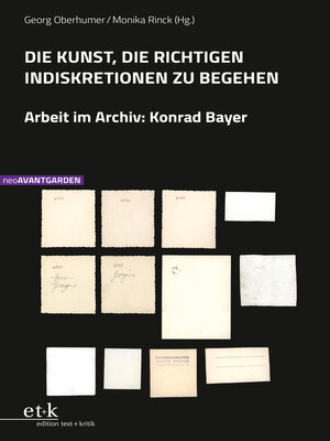 cover image of DIE KUNST, DIE RICHTIGEN INDISKRETIONEN ZU BEGEHEN